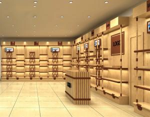 China Wall Mount Shoe Display Shelves Footwear Display Stands Easy Assemble wholesale