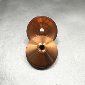 China Copper Kjellberg Plasma Consumables Swirl Gas Cap W4140 ISO9001 Certification wholesale