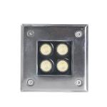 Ip68 24V Underwater LED Lights Stainless Steel Tempered Glass Material