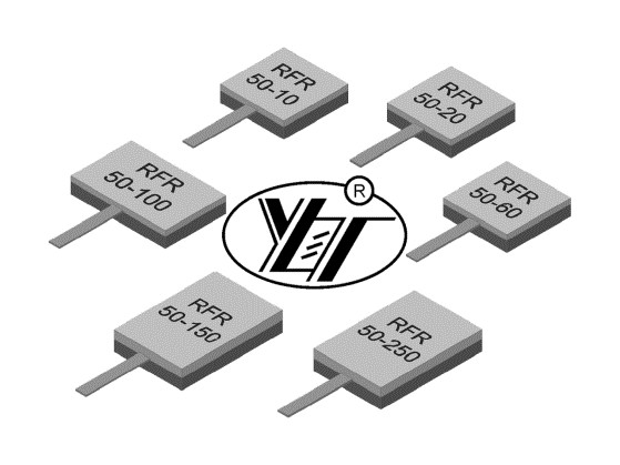 50ohm 3-800W DC-18GHz Leaded Chip Resistors 1.27x2.54mm 2.5x2.5mm