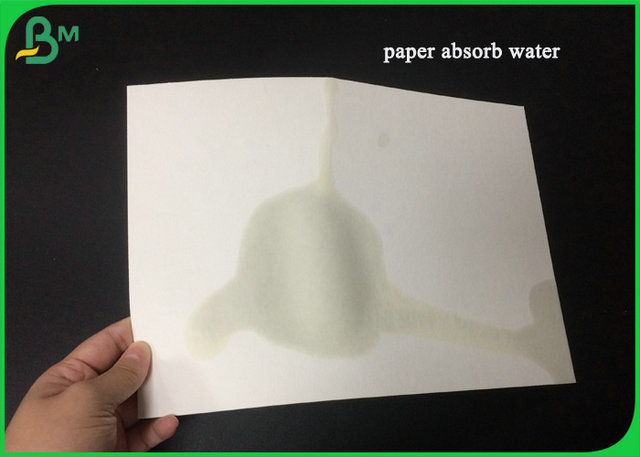 0.6MM 0.8MM 1.0MM White Color Blotting Paper For Coaster Making 