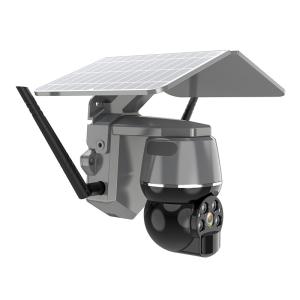 China Wifi CCTV Solar Powered Wireless PTZ Camera Download Videos Remotely wholesale