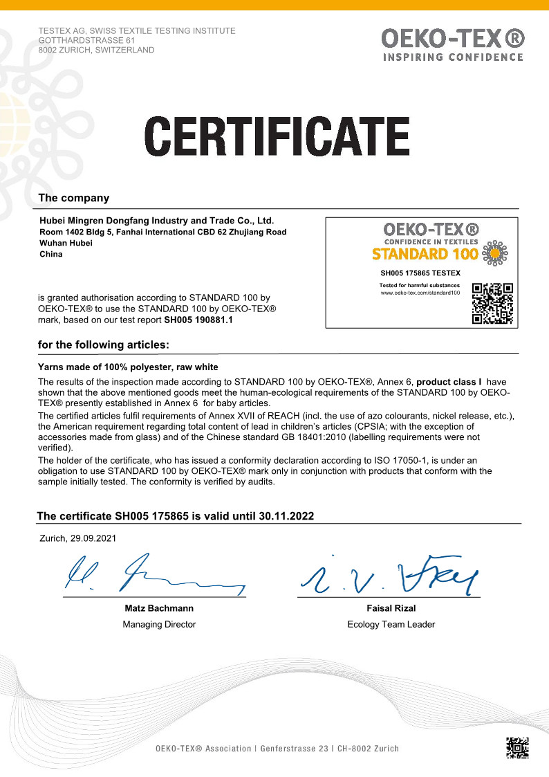100% Poly Poly Core Spun Thread Oeko Tex Certified For Sewing
