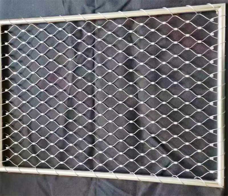 Inox 304 Anti-Drop Rope Net High Security To Prevent Falling Objects Or People