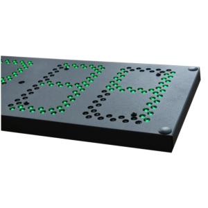 China 25mm Thick IP65 Green Led Number Display Gas Price Changer wholesale