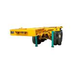 Shandong Juyuan 20ft 40ft Skeleton Chassis Container Semi Trailer Sturdy Steel