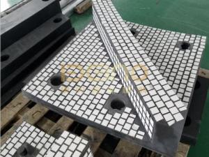 China Rubber Ceramic Wear Liners Ceramic Rubber Wear Plate wholesale