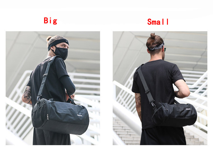 30L 40L Waterproof Nylon Exercise Duffle Bag Functional Gym Bag For Daily Life
