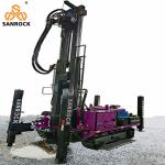 Hydraulic Water Well Drilling Rig Depth 260m Bore hole Portable Water Well