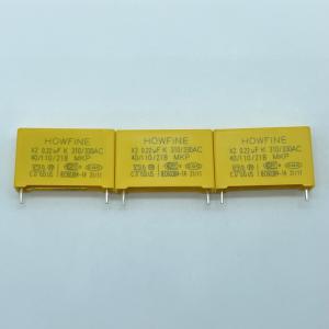 China Metalized Polypropylene X2 Safety Capacitor 310V-330V Pitch 22.5mm wholesale