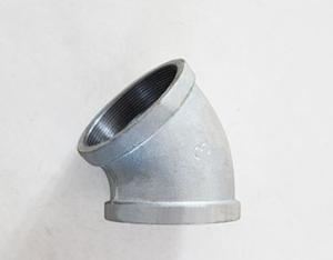 China Professional Heavy Dutied Malleable Excellent 45 Degree Elbow Pipe Fitting wholesale