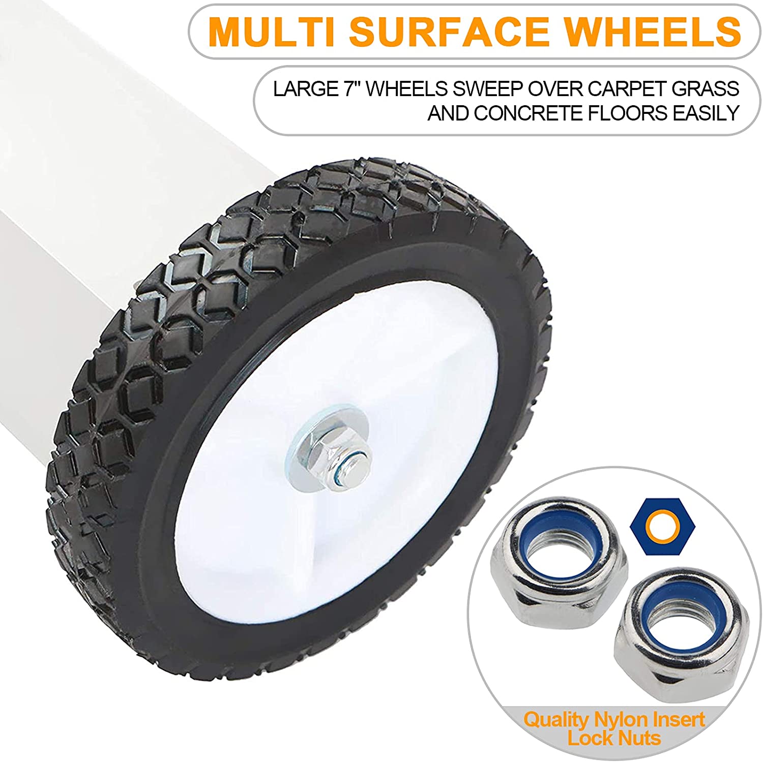 Light Hand Push Type Metal Street Sweeper for Customer's Road Magnet Sweeping