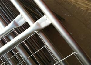 China Hot Dipped Galvanized Construction Fencing , Chain Link Fence Construction wholesale