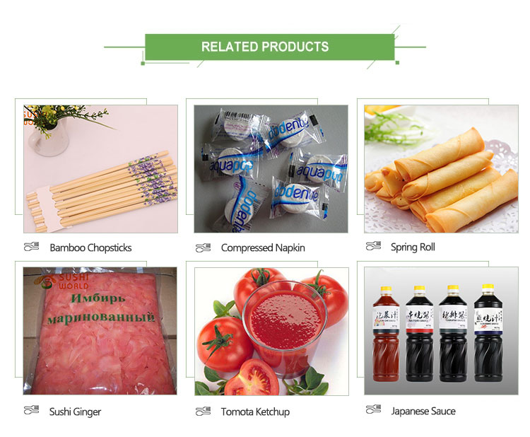 Serve Sushi with Fresh and Natural Bamboo Leaf Wrappers NO Address Required