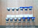 Pharma Medical Glass Vial 7ml Amber Borosilicate Glass With Rubber Stopper