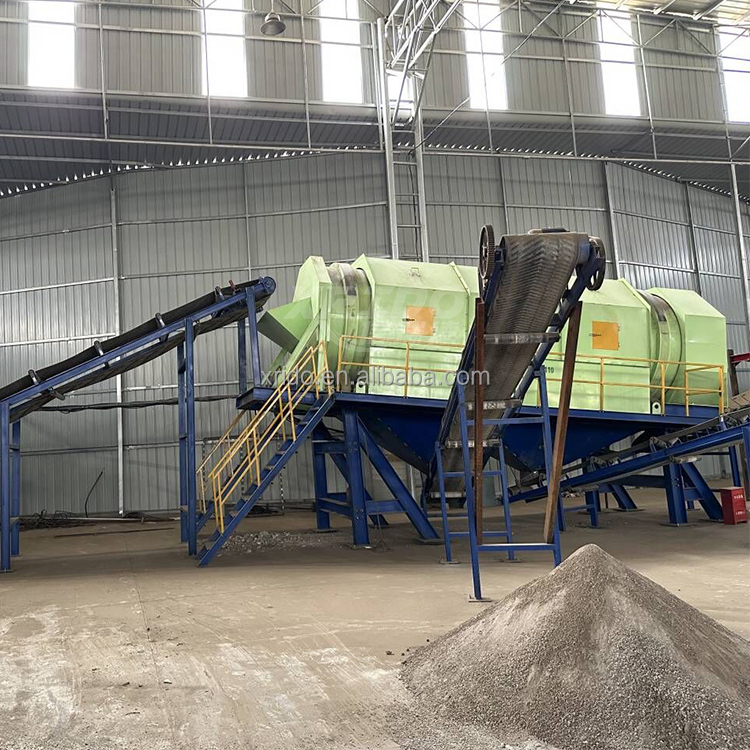 Solid Waste Sorting Machine 20T/D Waste Recycling Machine Customized