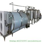 Stainless steel Milk Cooling Tank Body For Lorry Trucks 8CBM- 25CBM