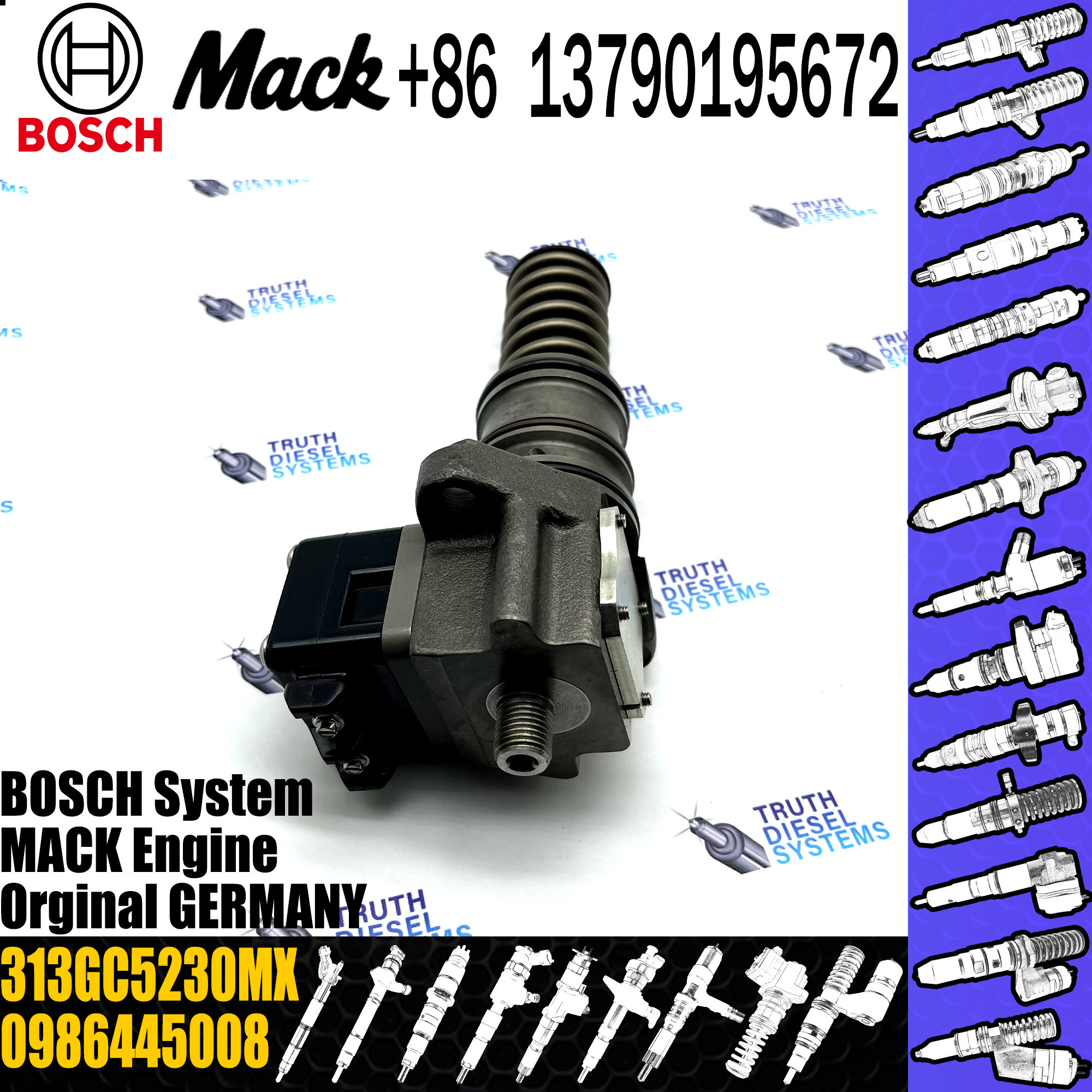 original new Diesel fuel pump assembly 313GC5230MX 0414755006 for truck engine