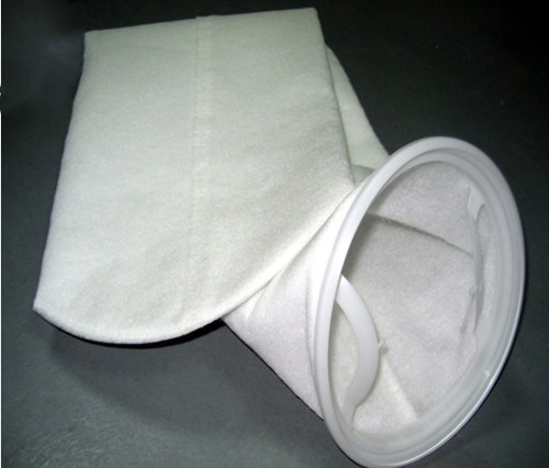 Heat Seal PP Liquid Filter Bag Polypropylene Needle Punched High Tension Low Elongation