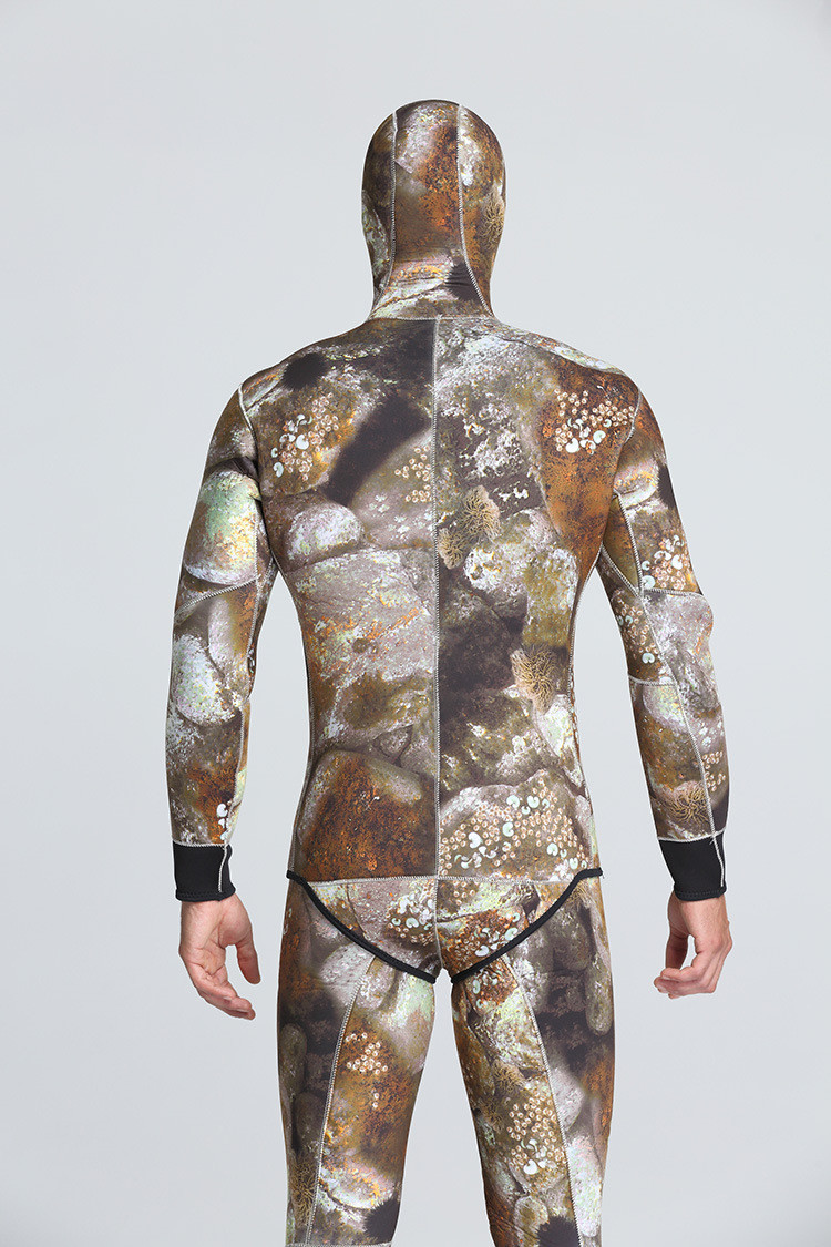 Ultrastretch Adults Scuba Diving Wetsuit Antiwear 3mm Thickness