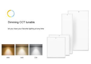 China Temperature Adjust Led Slim Square Ceiling Light 24Watt 36Watt wholesale