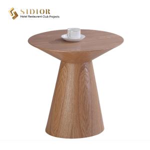 China OEM Multi Shape Modern Plywood Coffee Table Set Solid Wood 45cm wholesale