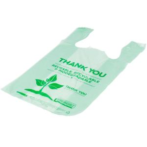 China Non Toxic Biodegradable Plastic Shopping Bags LF - SHOPPING - 011 In Roll Or Block wholesale