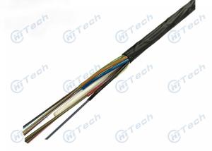 China Blown Micro Fiber Optic Cable Black Color 6-72 Cores With HDPE Outer Jacket wholesale