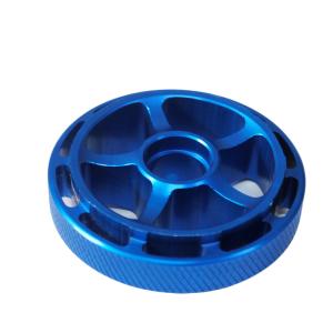 China Blue Anodized Aluminum Parts , Custom CNC Precision Machining Service wholesale