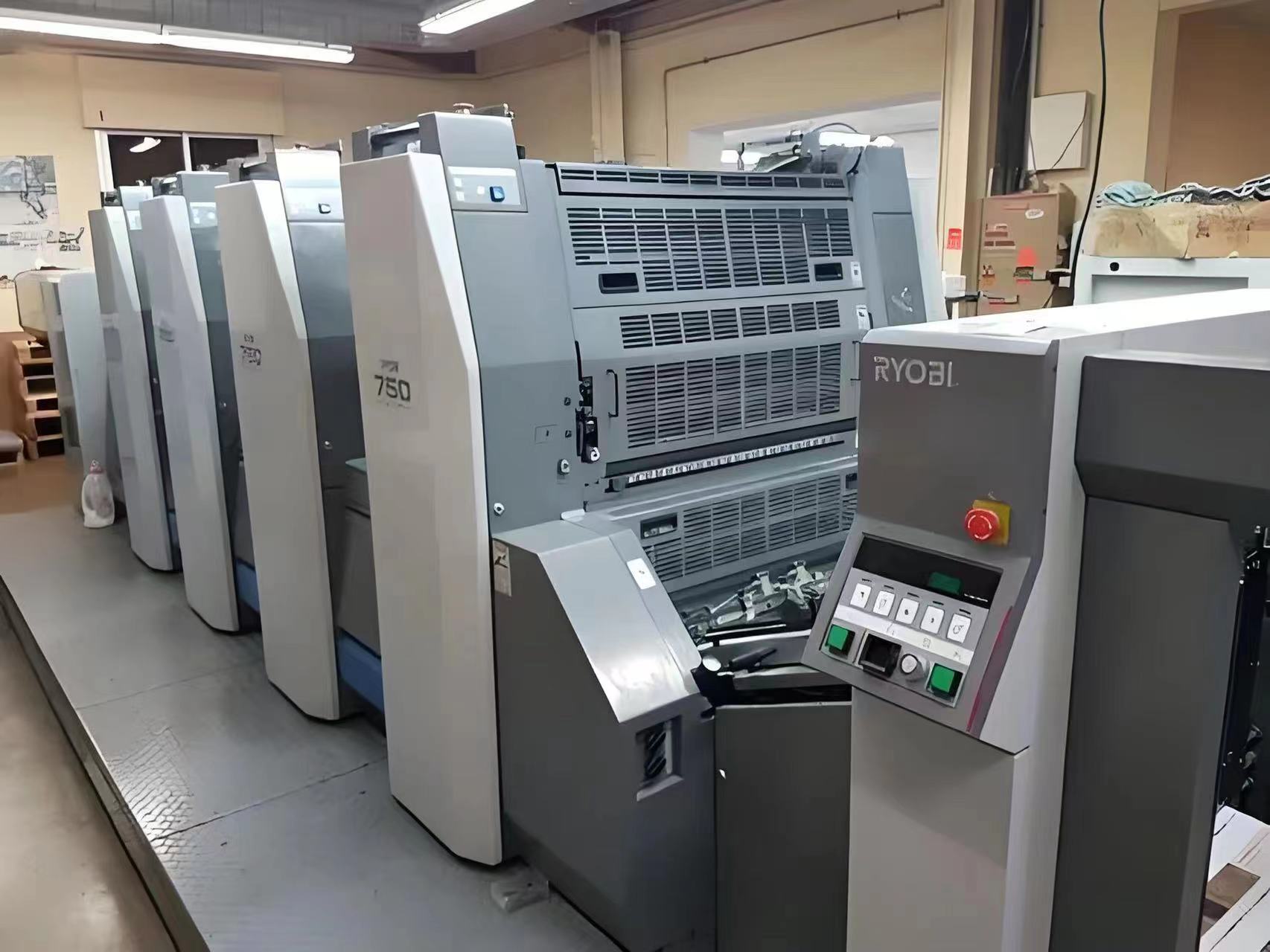 Ryobi 924 2012 Model Offset Printing Press Machine 14000 sheet/H For Advertising Company