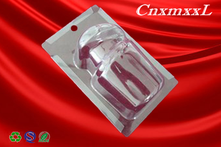 Double Clamshell Durable 0.6mm PVC Blister Tray Packaging For Hardware