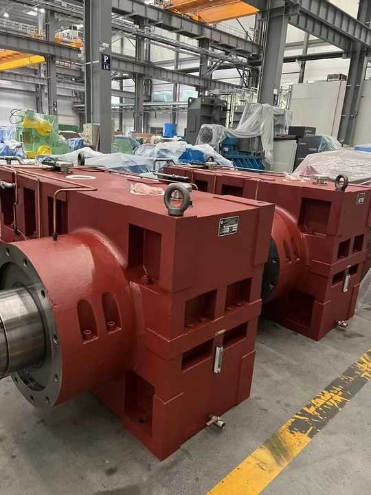 Customized Single Screw Extruder Gearbox Helical Gearbox For Plastic Machines