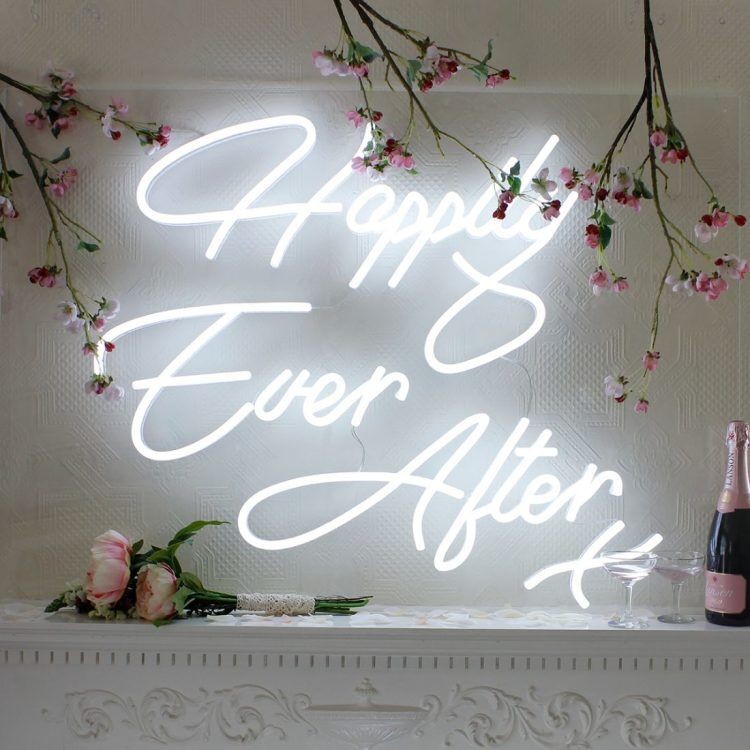 Silicone 40cm Acrylic LED Neon Signs Neon Light 16mm Flex