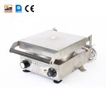 220V Semi Automatic Sugar Cone Baker For Ice Cream Shop