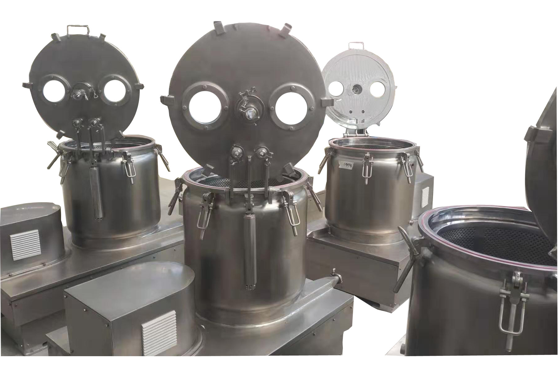 SS304 Top Discharge CBD Jacketed Herbal Hemp Extraction Machine