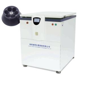 China 6000rpm Low Speed Refrigerated Centrifuge Machine Large Capacity 6x1000ml 4KW wholesale