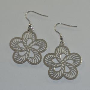 China Fashion High Quality Ladies Women Girls Stainless Steel Earrings LEF187 wholesale