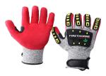 HPPE Liner Mechanic Impact Resistant Work Gloves 13 Gauge CE Approved