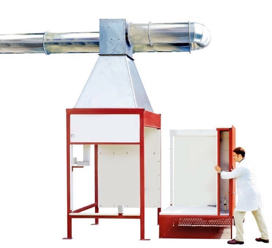 BS EN 13823 Building Materials Single Burning Item Test SBI Test Machine