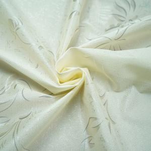 China Light Resistance Beige plain Jacquard Mattress Fabric 70gsm-90gsm wholesale