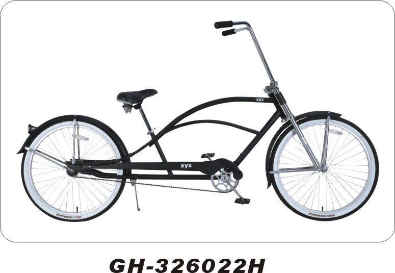 Men's 26'' Low Rider Bicycle Beach Cruiser Bicycle Passed CE for by Steel Fork