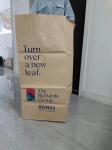 Customizable Open Top Brown Lawn Bags Damp Proof
