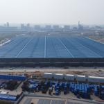 Large Span Prefabricated Steel Frame Buildings for Warehouses