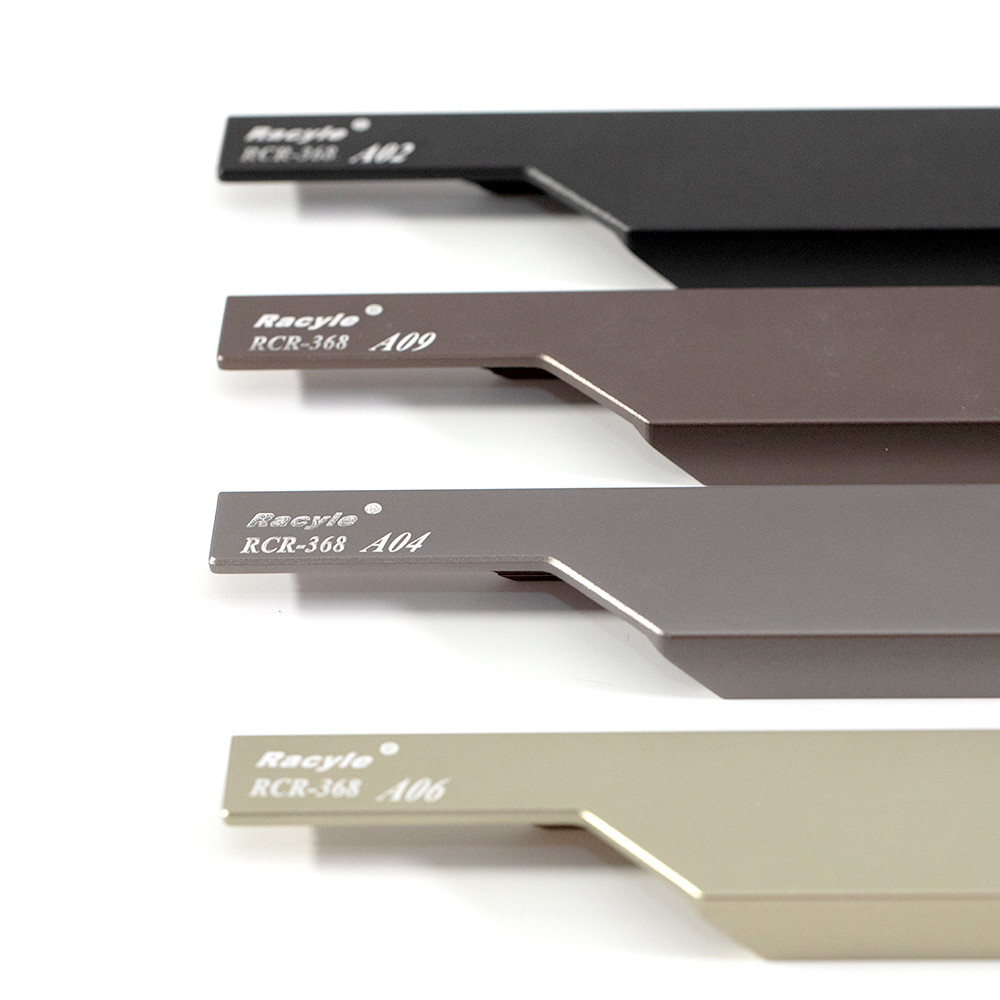 Rcr-368 Big Colorful Door Drawer Gold Aluminium Door Pull Handles
