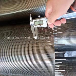 China Wire Wrapped Continuous Slot Well Screen Steel Casing Pipe fo Oil Pump Drilling Filter wholesale