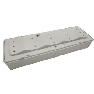 LED Rechargeable Fire-Retardant Plastic Casing and Plate , Bulkhead Emergency
