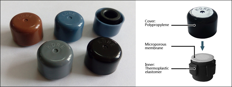 Breathable ID11.6mm IP68 Waterproof Plug Lighting Balance Pressure Valve