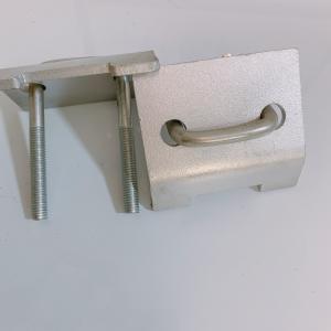 China Silkscreening Right Angle Stainless Steel Beam Clamps Malleable Iron 1In Pvd Coating wholesale