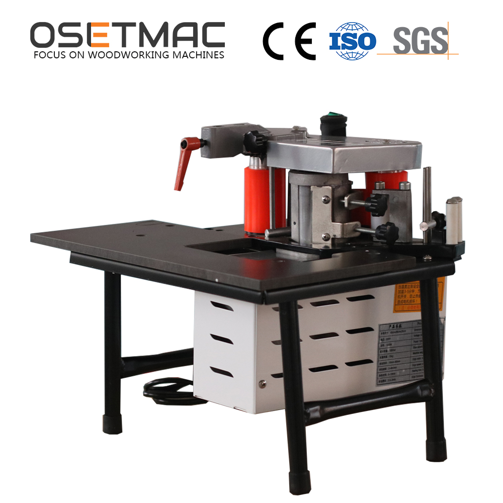 TS-50B Portable Manual Edge Bander for PVC MDF Melamine Straight and Curve Edge Banding