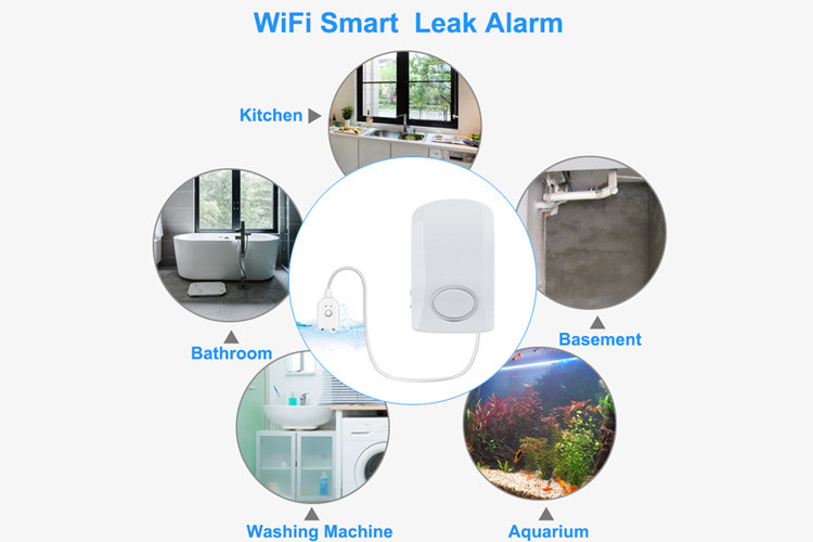 115G Smart House Security Alarm Water Overflow Alarm System
